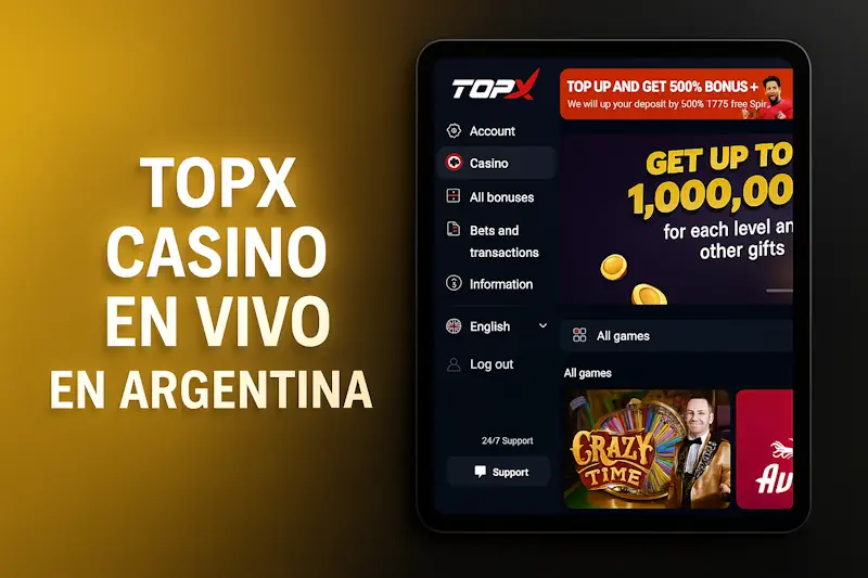 Topx casino en vivo en Argentina y slots para ganar dinero real